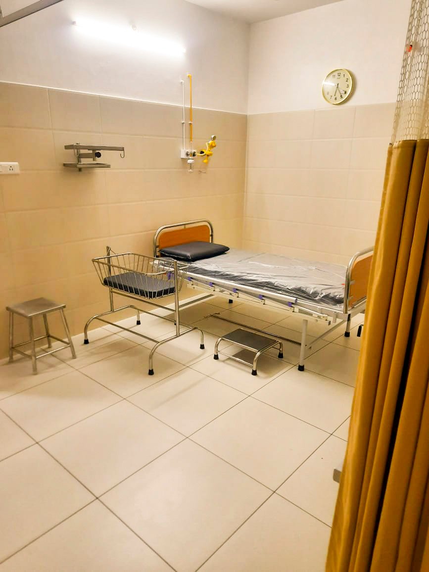 Dhanya Speciality Hospital general ward patient room