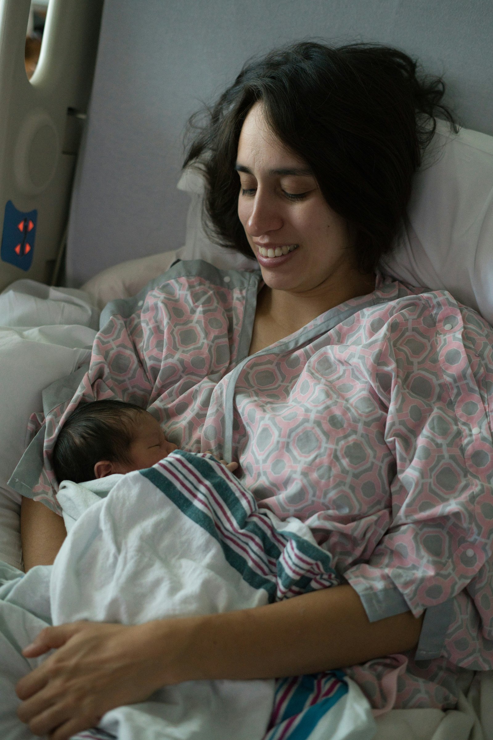 Dhanya Speciality Hospital maternity ward patient room