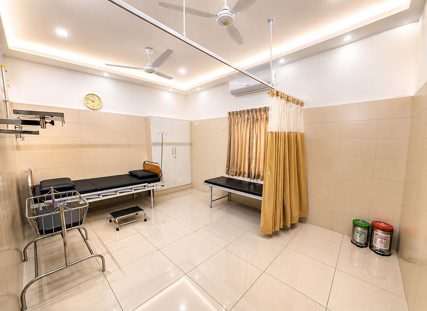 Dhanya Speciality Hospital general ward patient room